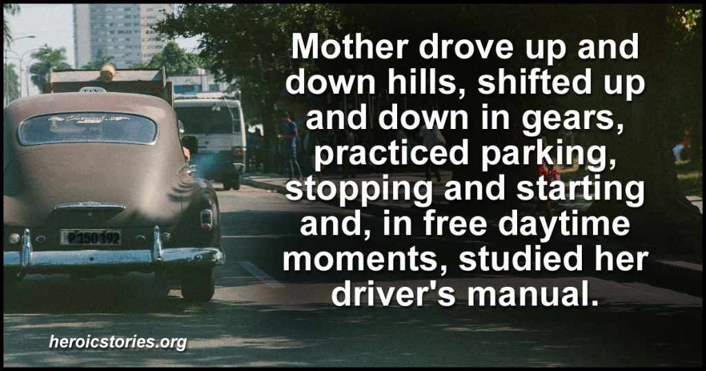 When Mother Learned to Drive