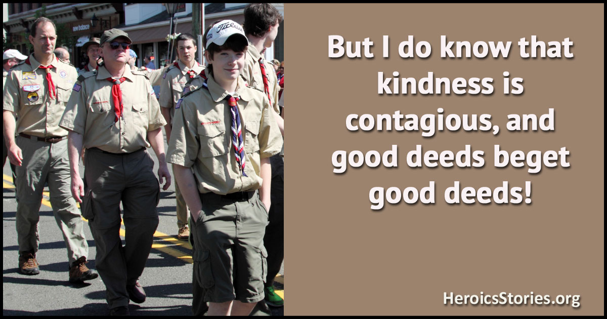 Kindness Is Contageous